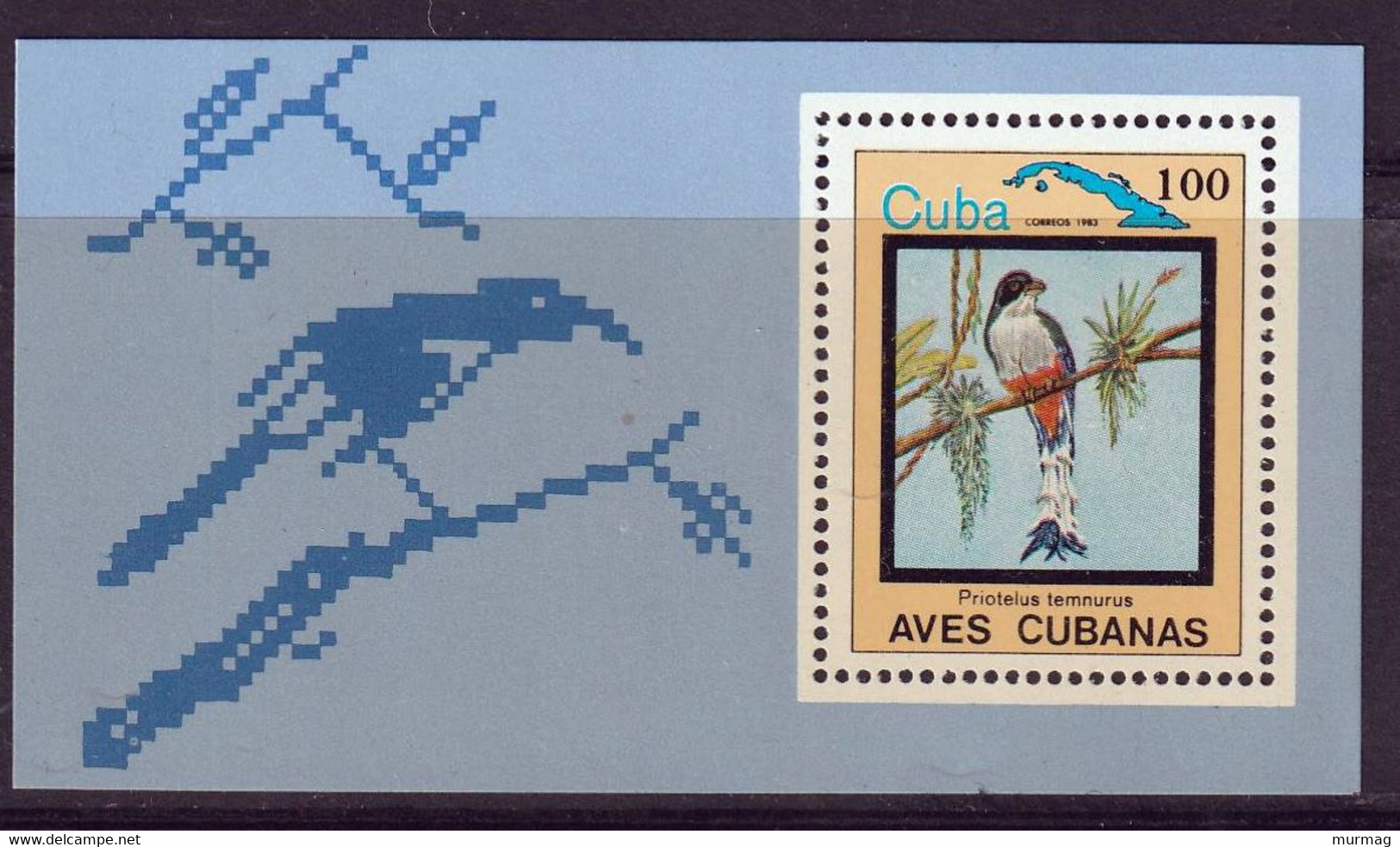 CUBA - Oiseaux - Y&T BF 79 - 1983 - Sonstige & Ohne Zuordnung