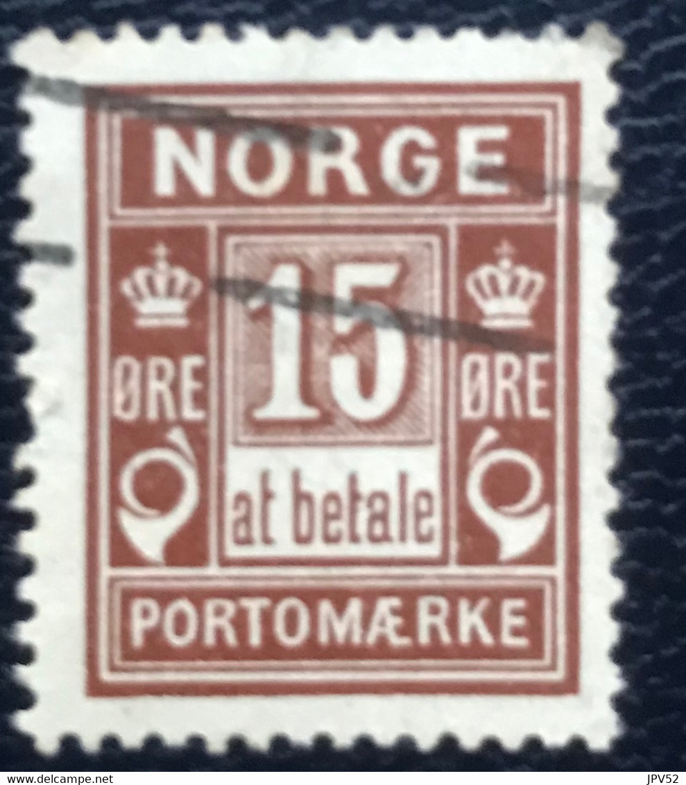 Norge - Norway - Noorwegen - P4/22 - (°)used - 1914 - Michel 4 IIA - Port ' At Betale' - Gebraucht