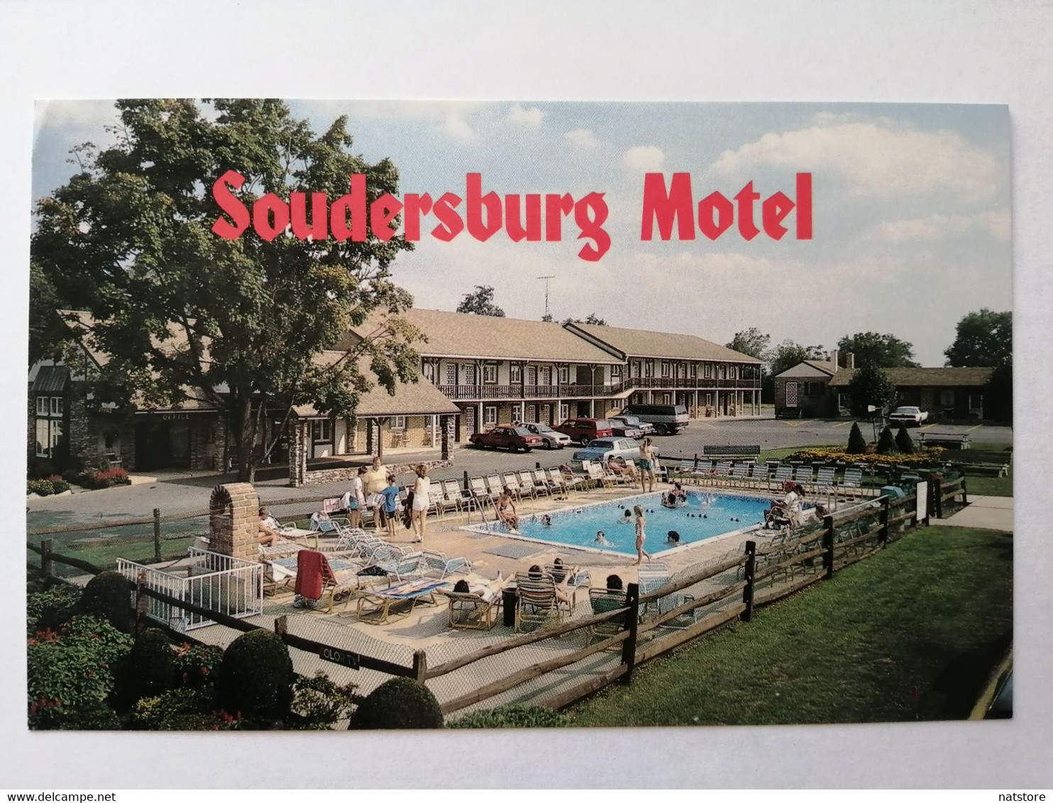 UNITED STATES. VINTAGE  POSTCARD..SOUDERSBURG MOTEL - Lancaster