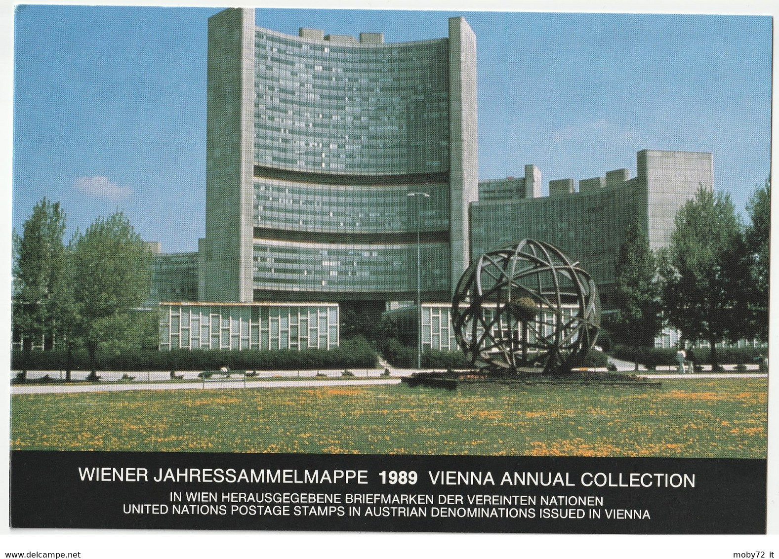 UN Vienna - 1989 - Nuovo/new MNH - Annual Collection - Libretti