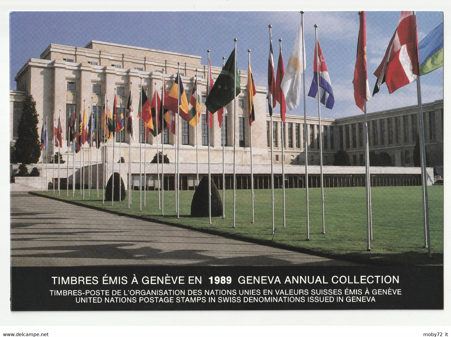 UN Ginevra - 1989 - Nuovo/new MNH - Annual Collection - Libretti