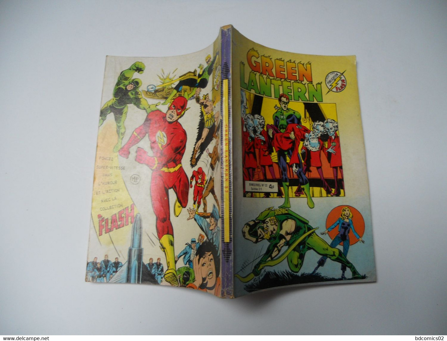 Green Lantern N° 32 ( Août 1980 ) : " Menace Sur La Galaxie " ( Green Lantern & Green Arrow + H Pour H-E-R-O-S- )ARTIMA - Green Lantern