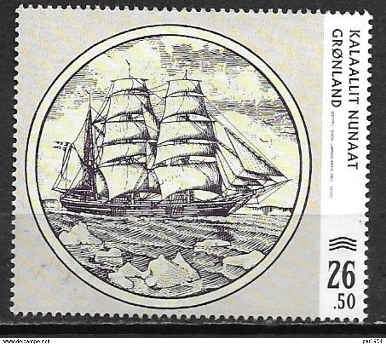 Groënland 2020, Timbre Neuf Billet De Banque Ancien - Unused Stamps