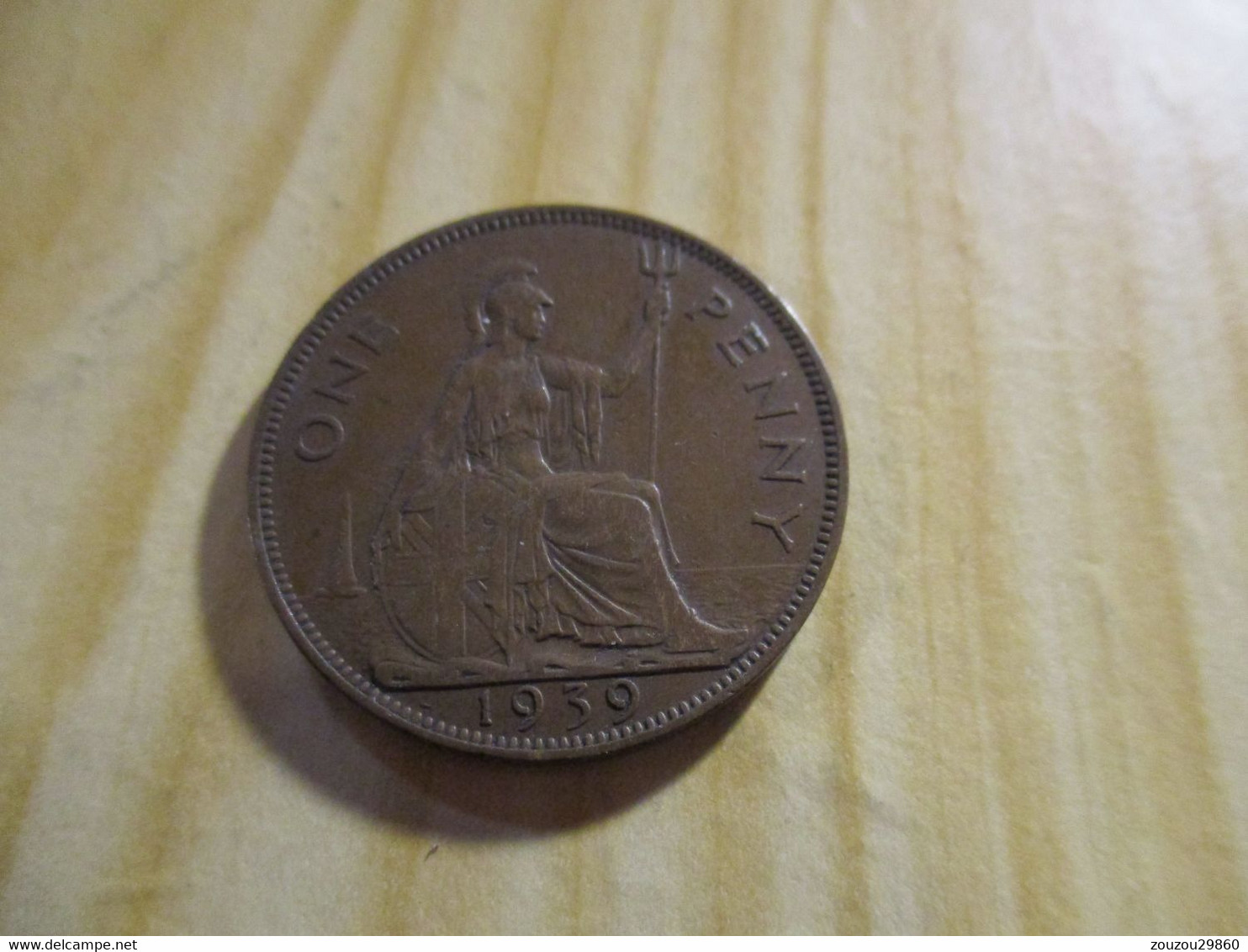 Grande-Bretagne - One Penny George VI 1939.N°1312. - D. 1 Penny