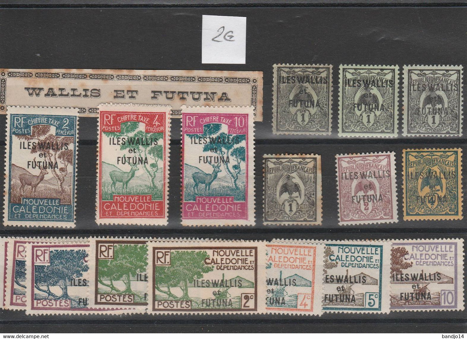 Iles Wallis Et Futuna   -  Petite Série De Timbres - - Sonstige & Ohne Zuordnung