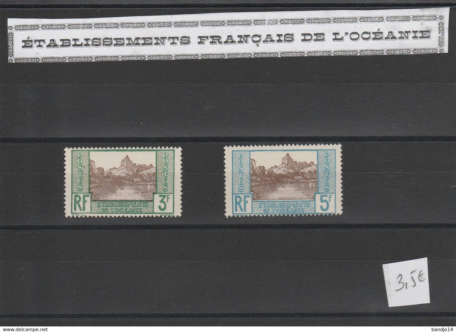 Etablissement De L' Océanie -   Petite Série De Timbres N* - Neufs