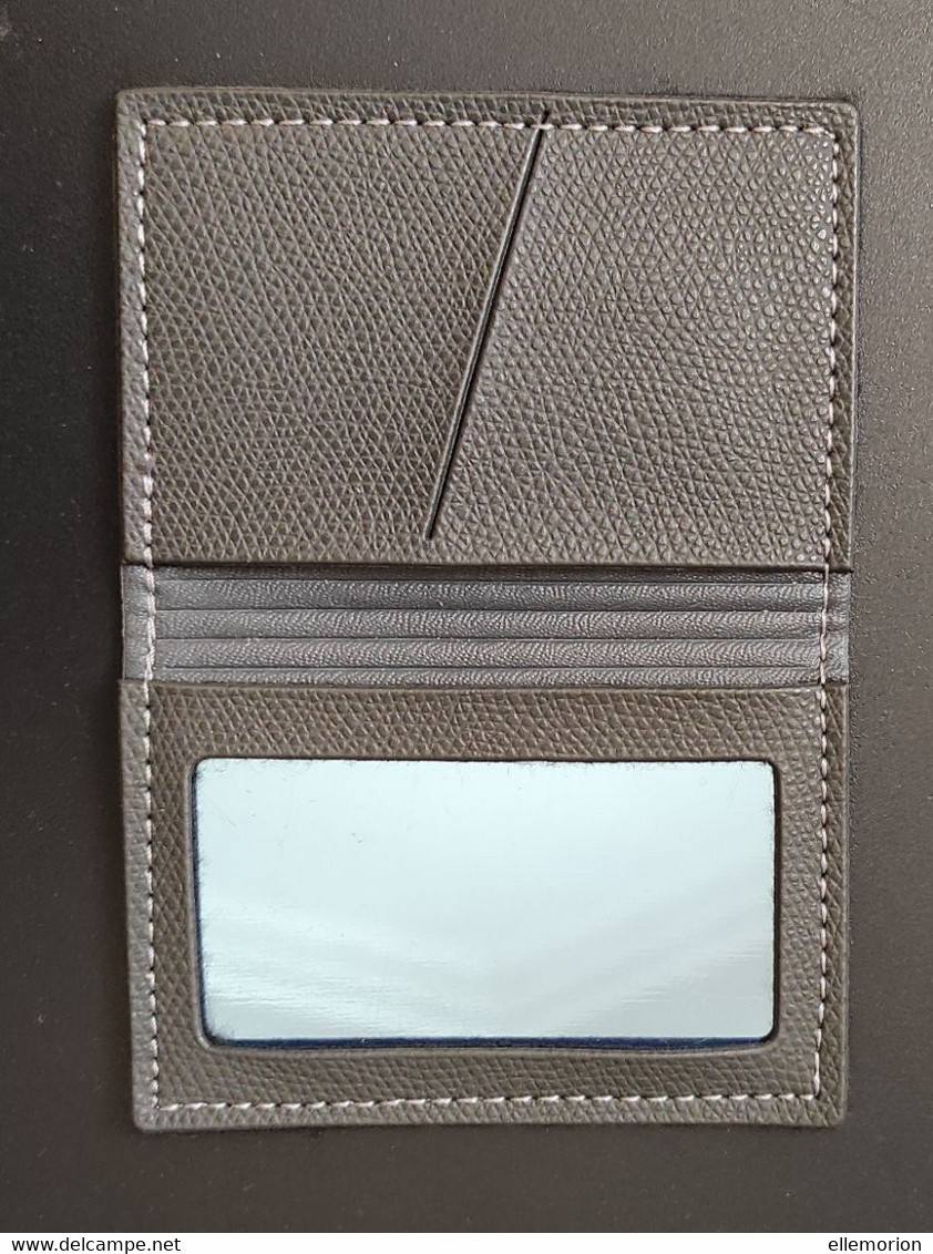 256 - CONCORDE - AIR FRANCE - Porte-carte Avec Miroir Métal Poli (neuf) - Materiale Promozionale