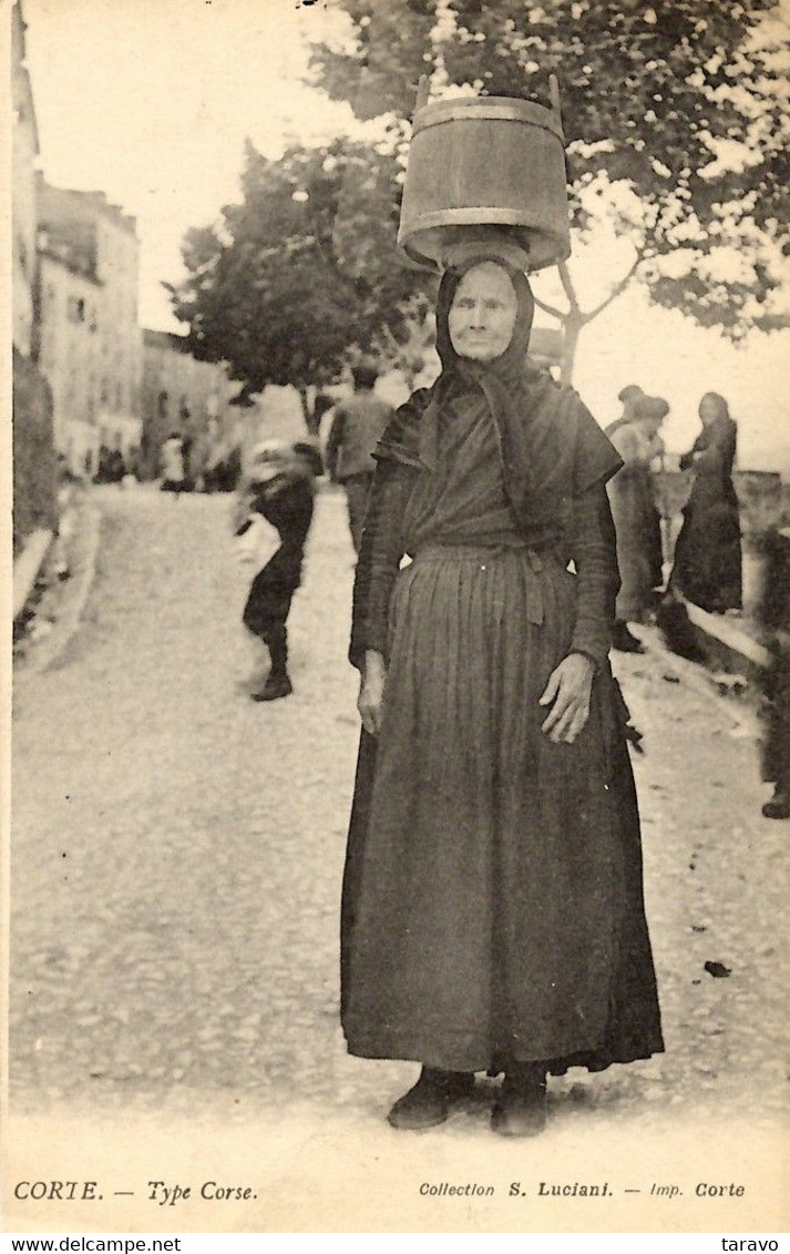 CORSE - TYPE DE FEMME De CORTE - Coll. S. Luciani - Corte