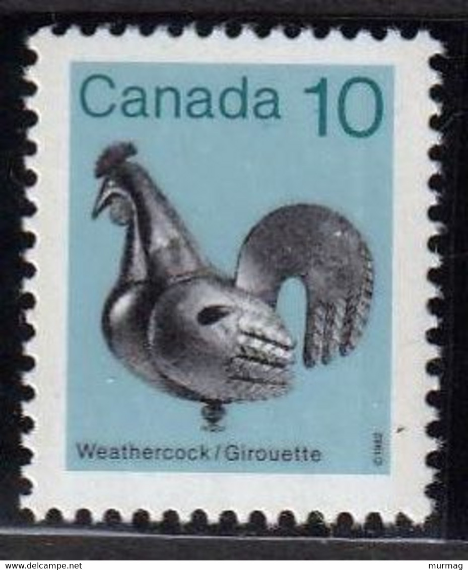 CANADA - Coq - Y&T N° 921 - 1982 - Canard De Bois, Chasse - N° 917 - 1982 - Autres & Non Classés