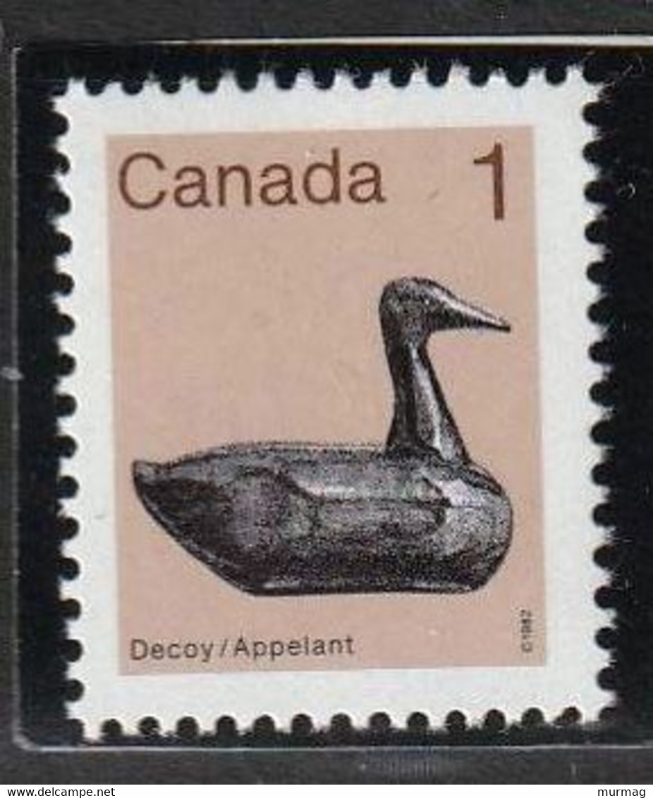 CANADA - Coq - Y&T N° 921 - 1982 - Canard De Bois, Chasse - N° 917 - 1982 - Autres & Non Classés