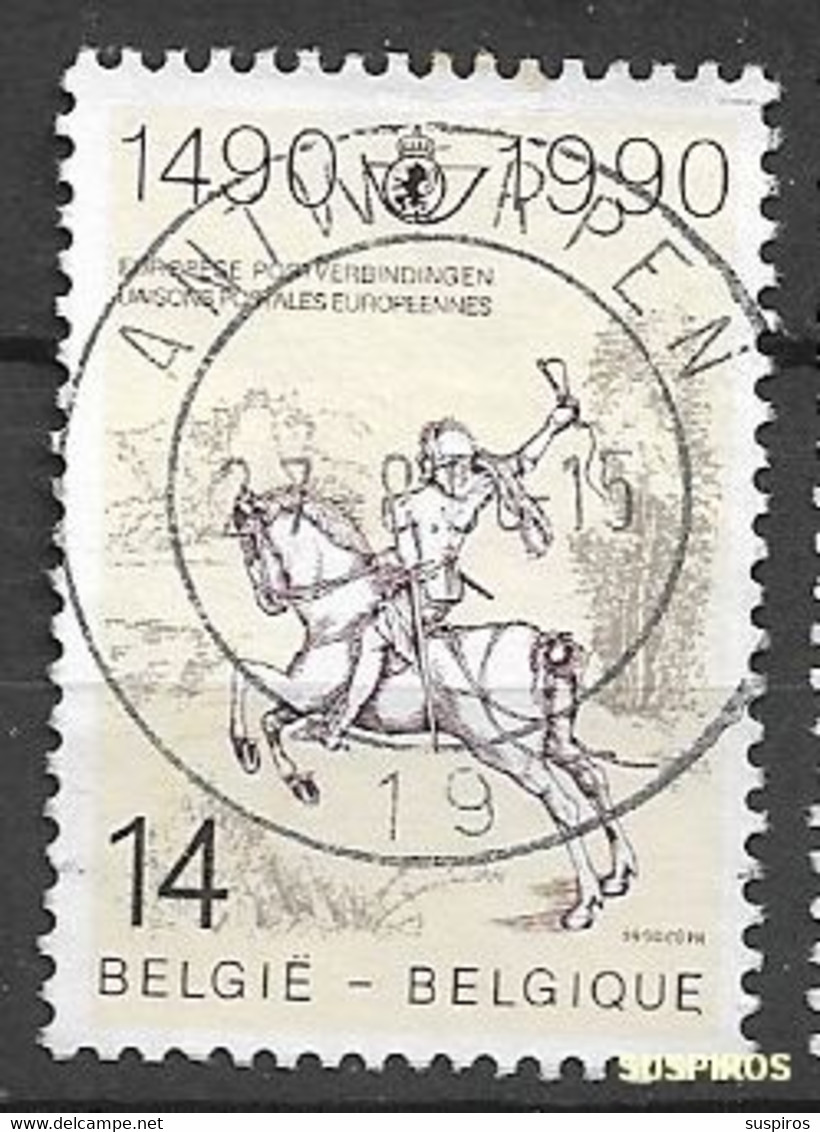 BELGIO / BELGIUM/  BELGIQUE  -       1990 The 500th Anniversary Of European Mail Delivery     Ø - Used Stamps