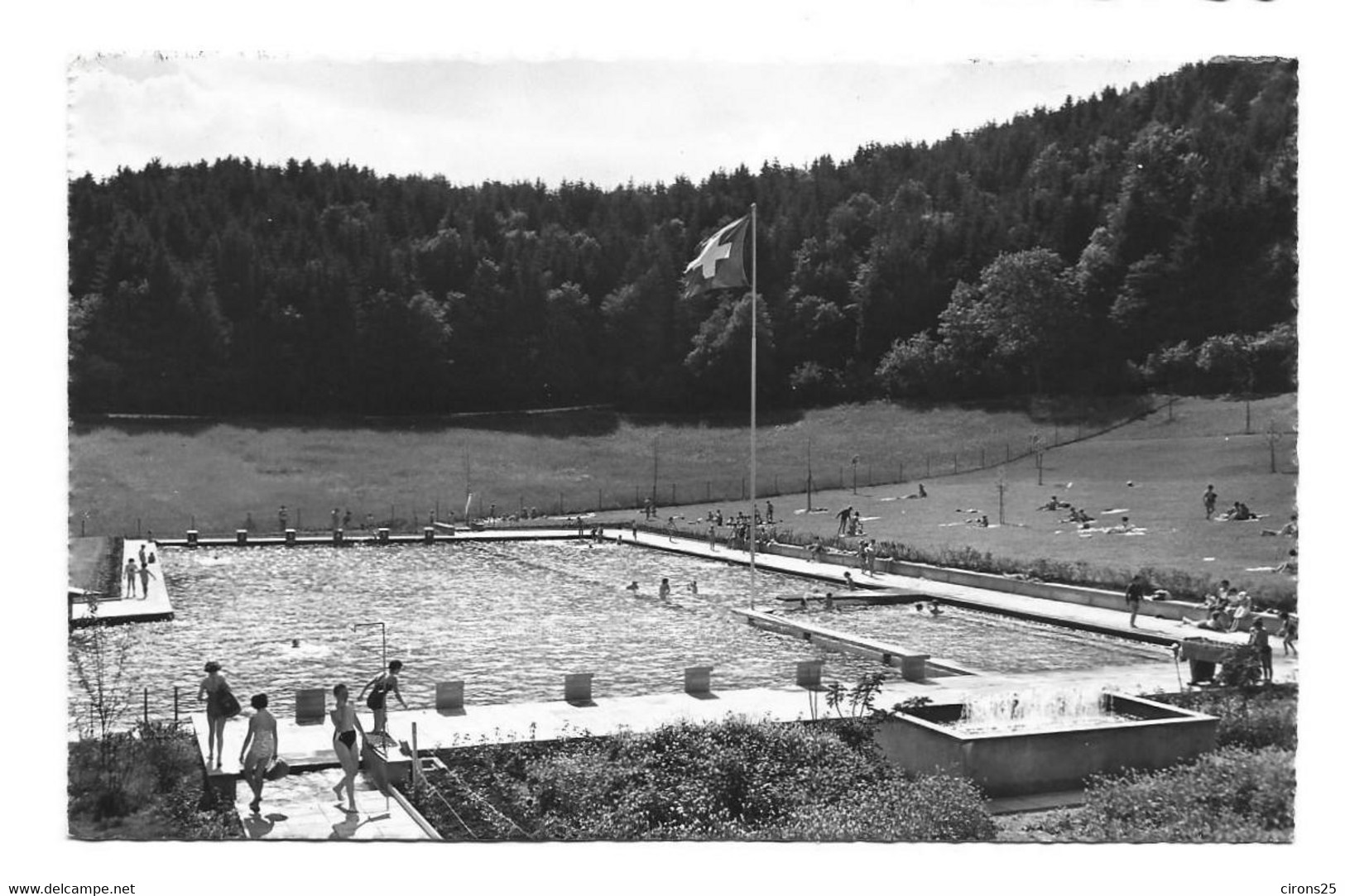 SUISSE NE Boveresse-Couvet Piscine Du Val De Travers - Travers