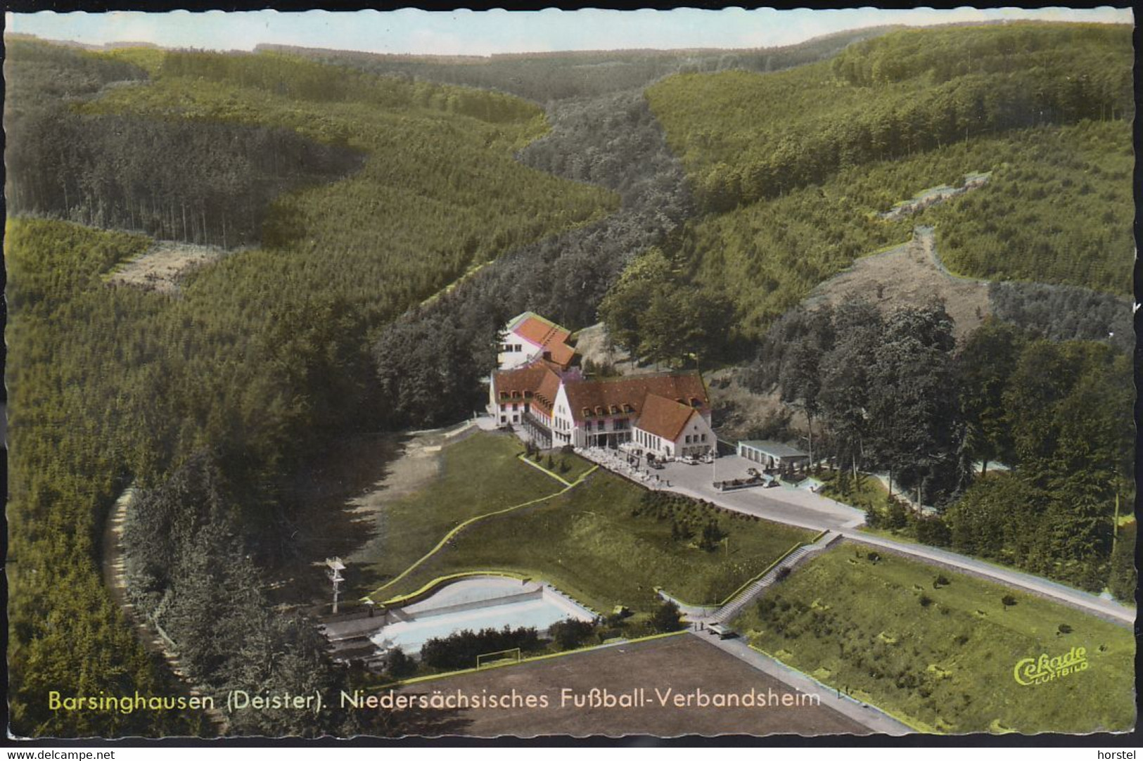 D-30890 Barsinghausen - Niedersächsisches Fußball-Verbandsheim - Cekade Luftbild - Aerial View - Barsinghausen