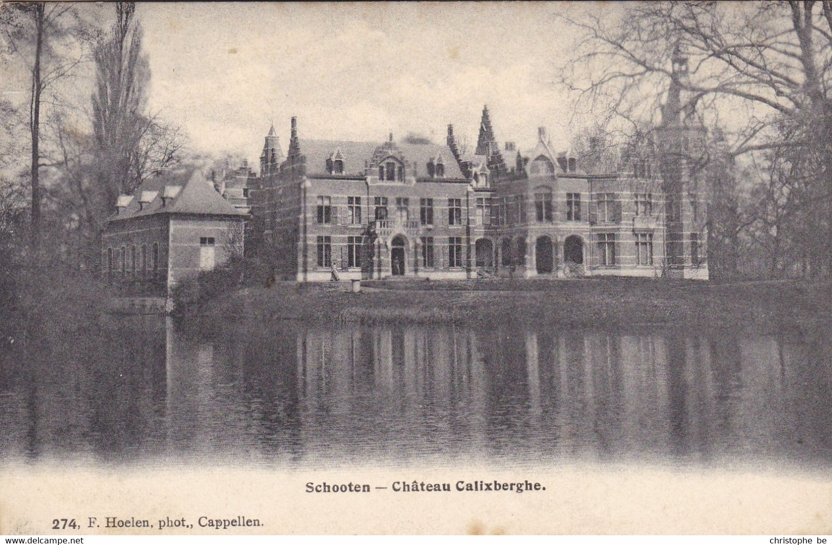 Schoten, Schooten, Château Chalixberghe (pk74689) - Schoten