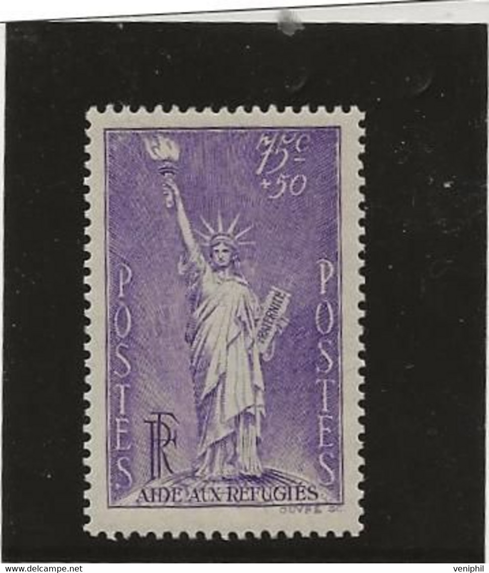 TIMBRES N° 309 NEUF SANS CHARNIERE - ANNEE  1936 - COTE : 25 € - Neufs