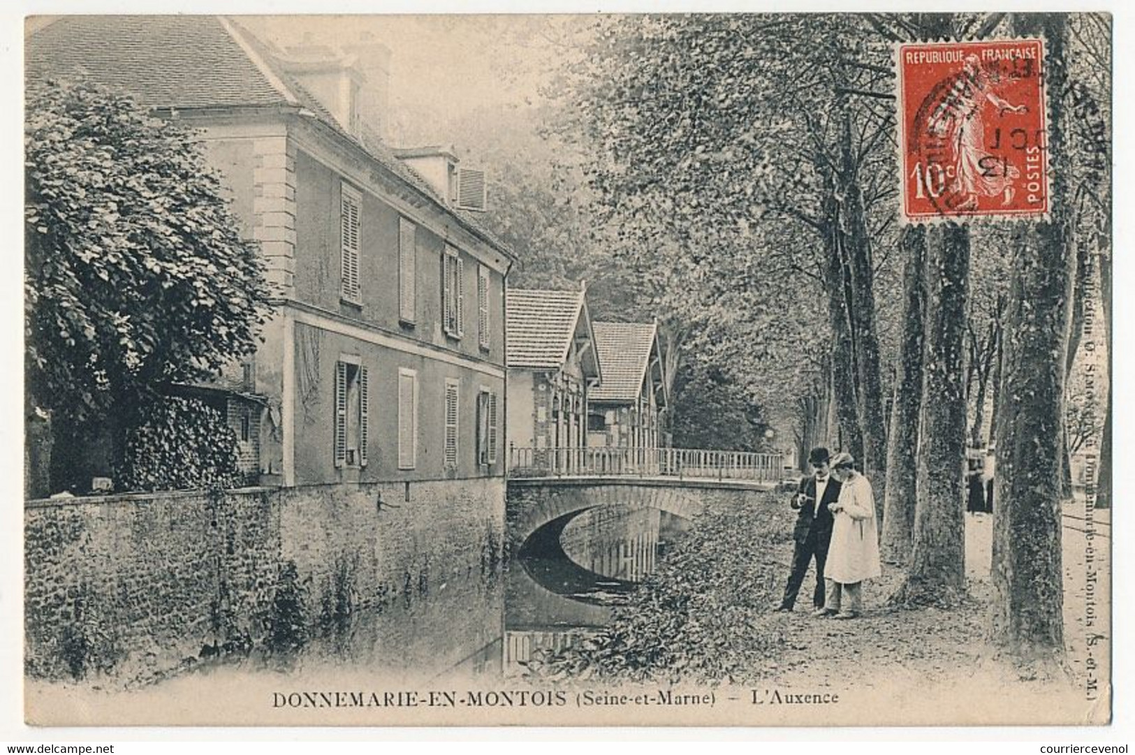 CPA - DONNEMARIE-EN-MONTOIS (Seine Et Marne) - L'Auxence - Donnemarie Dontilly