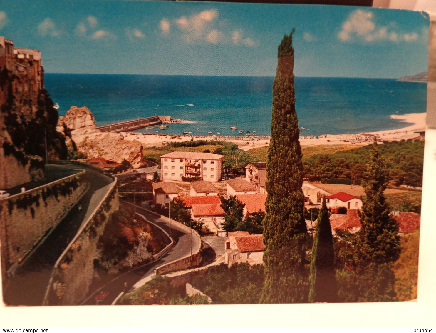 Cartolina Tropea Prov Vibo Valentia Lido Di Levante - Vibo Valentia