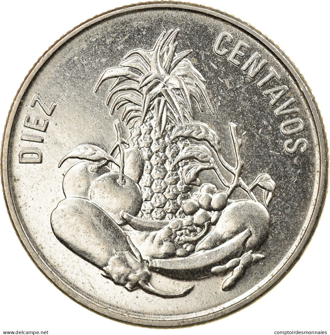 Monnaie, Dominican Republic, 10 Centavos, 1991, SUP, Nickel Clad Steel, KM:70 - Dominicaanse Republiek