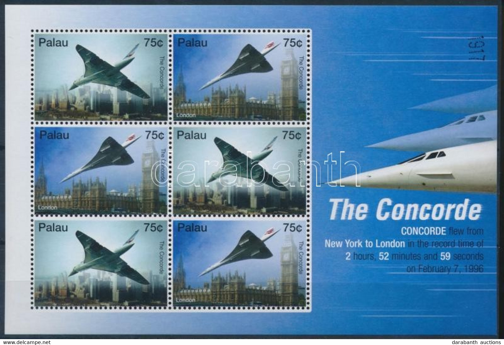 ** 2006 Concorde; Repülő Kisív Mi 2613-2614 - Altri & Non Classificati