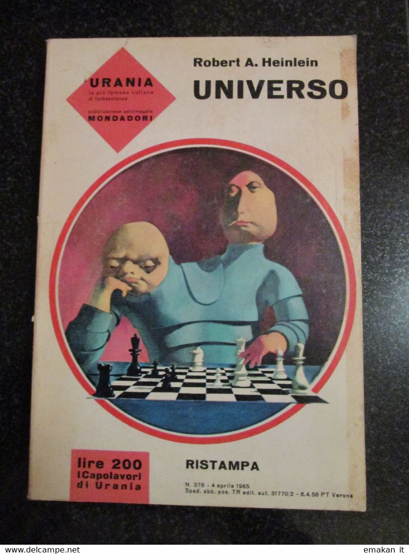 # URANIA ROMBO N 378 UNIVERSO - Sci-Fi & Fantasy