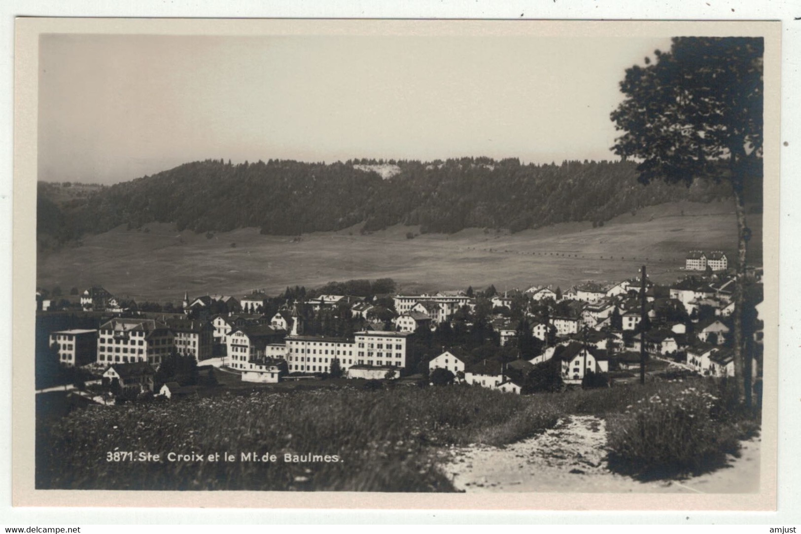 Suisse // Schweiz // Vaud // Ste-Croix Et Le Mont De Baulmes (carte Neuve) - Baulmes