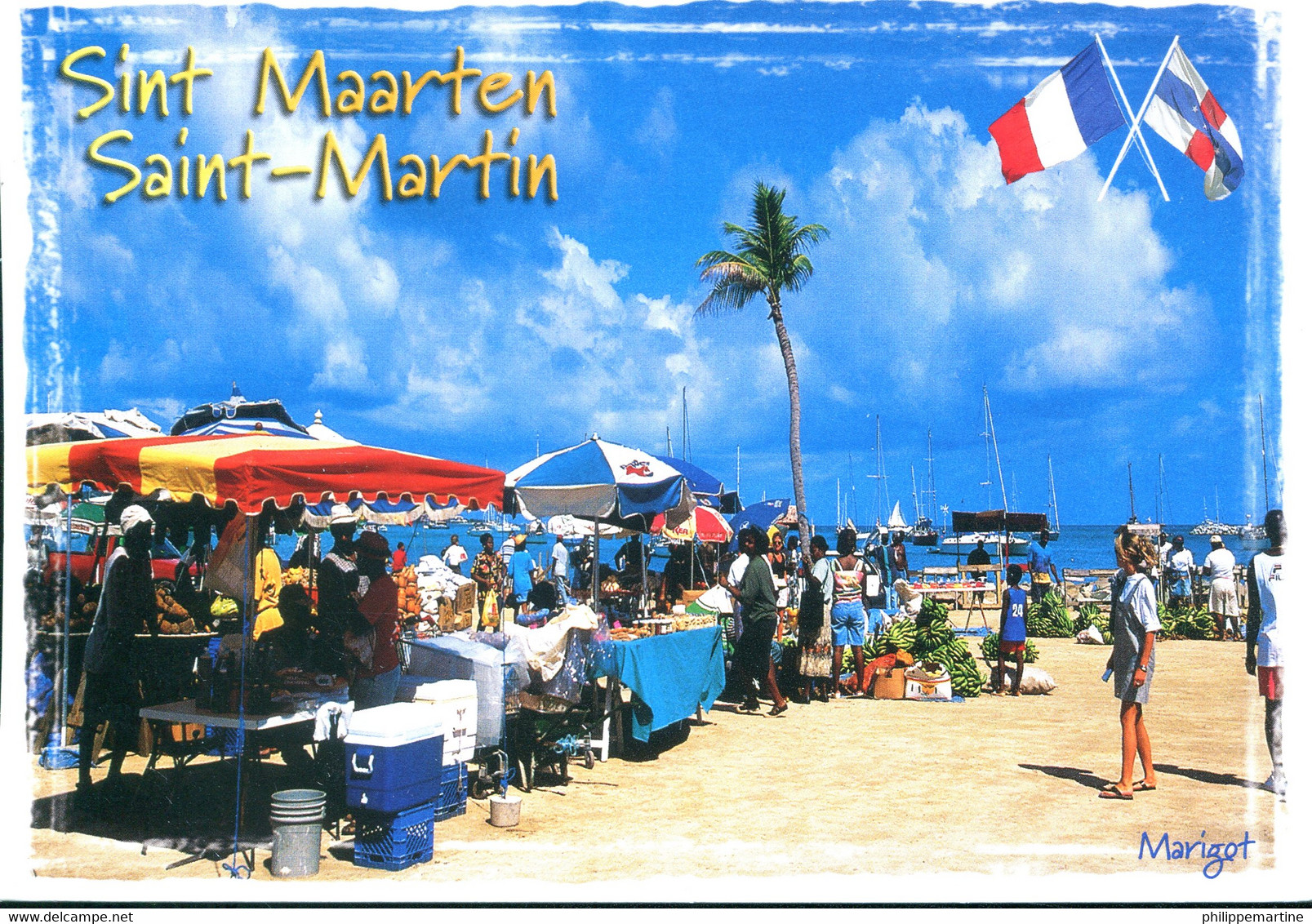 Saint Martin - Marigot : Marché Du Front De Mer - Saint Martin