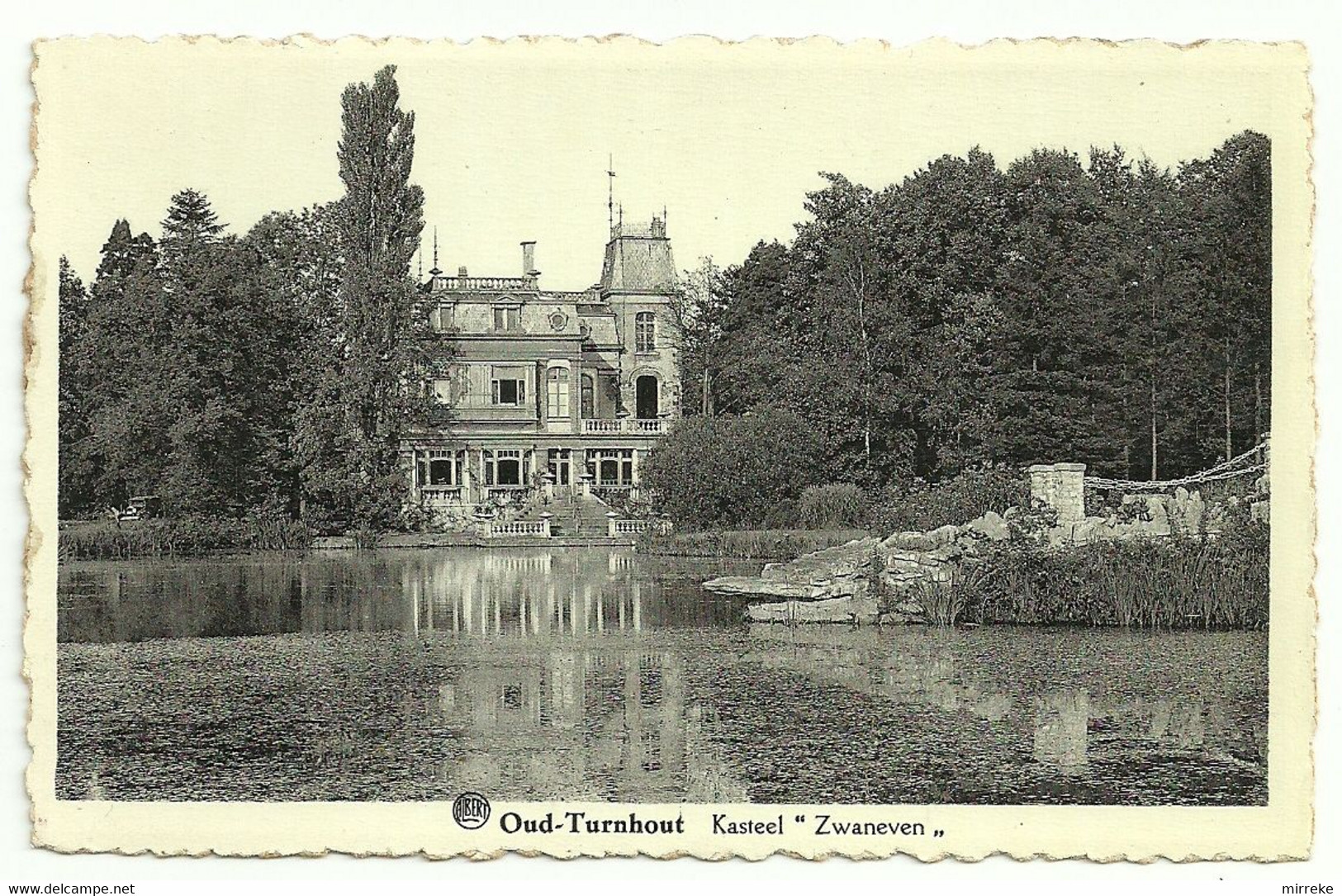 OUD-TURNHOUT  -  Kasteel "Zwaneven" - Oud-Turnhout