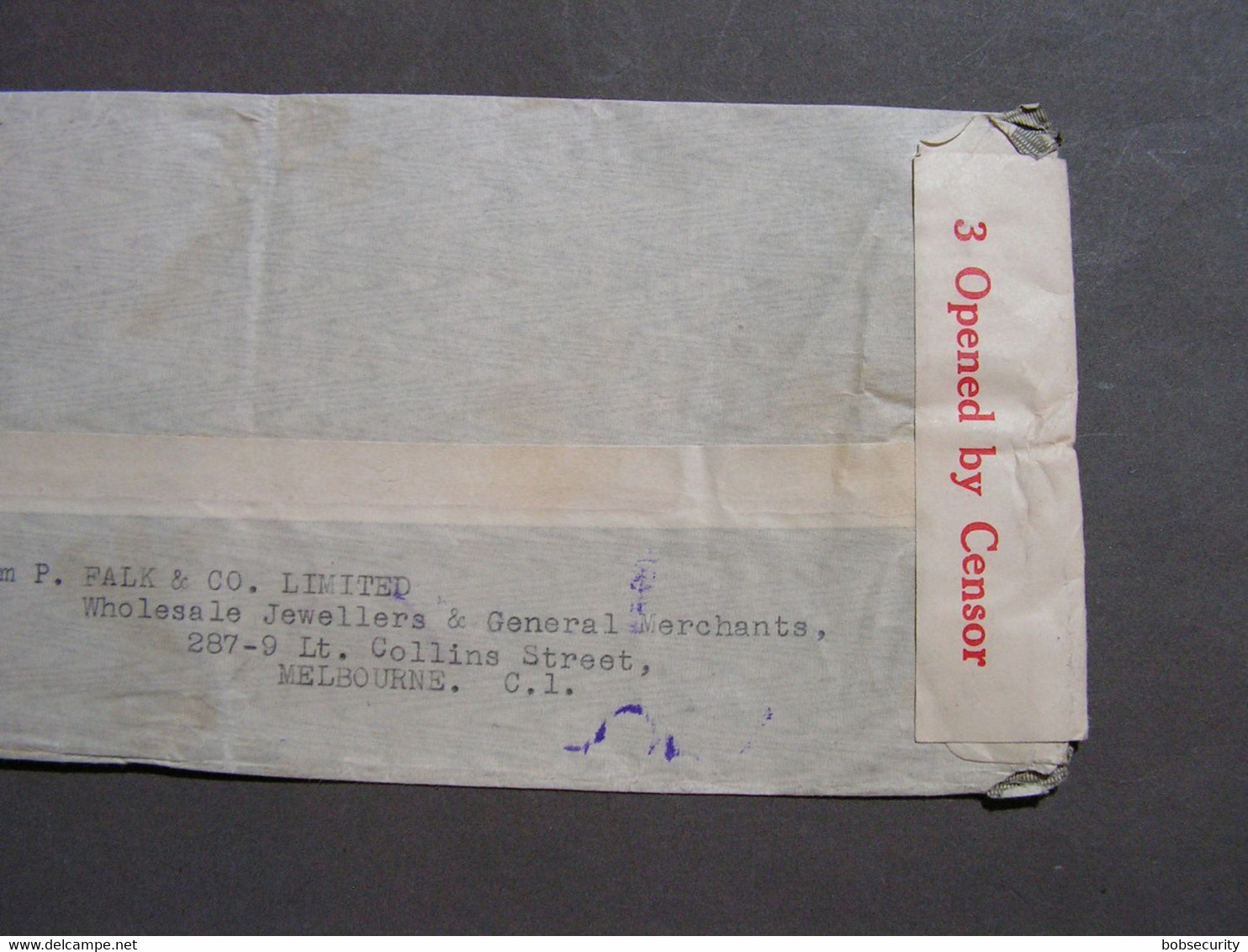 Old Cv. 1941 Melborne To London - Cartas & Documentos