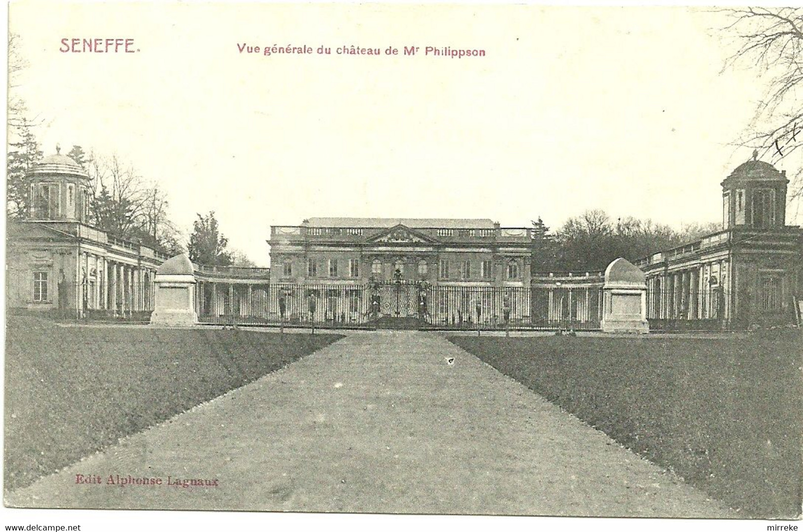 SENEFFE  -  Vue Générale Du Château De Mr Philippson - Seneffe