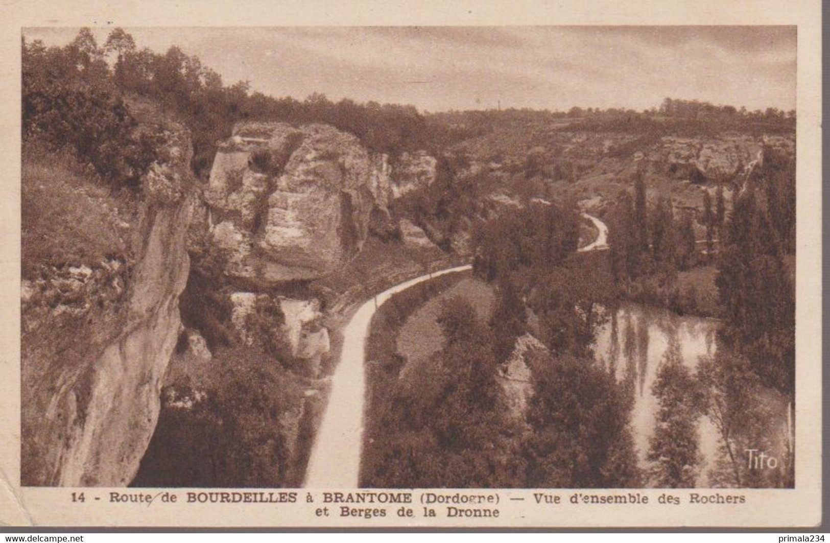 BRANTOME - BERGES DE LA DRONNE - Brantome