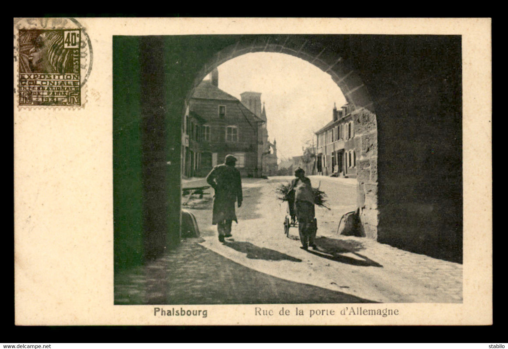57 - PHALSBOURG - RUE DE LA PORTE D'ALLEMAGNE - Phalsbourg