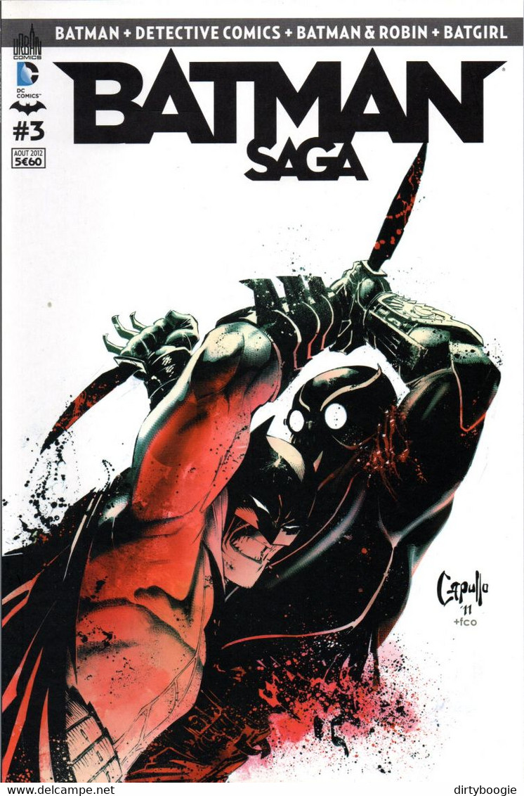 BATMAN SAGA N° 3 - Août 2012 - URBAN COMICS - Batman