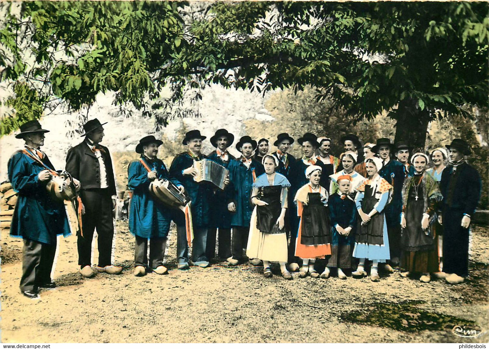 NIEVRE  CHATEAU CHINON Les Galvachers  Troupe Folklorique  (cpsm) - Chateau Chinon