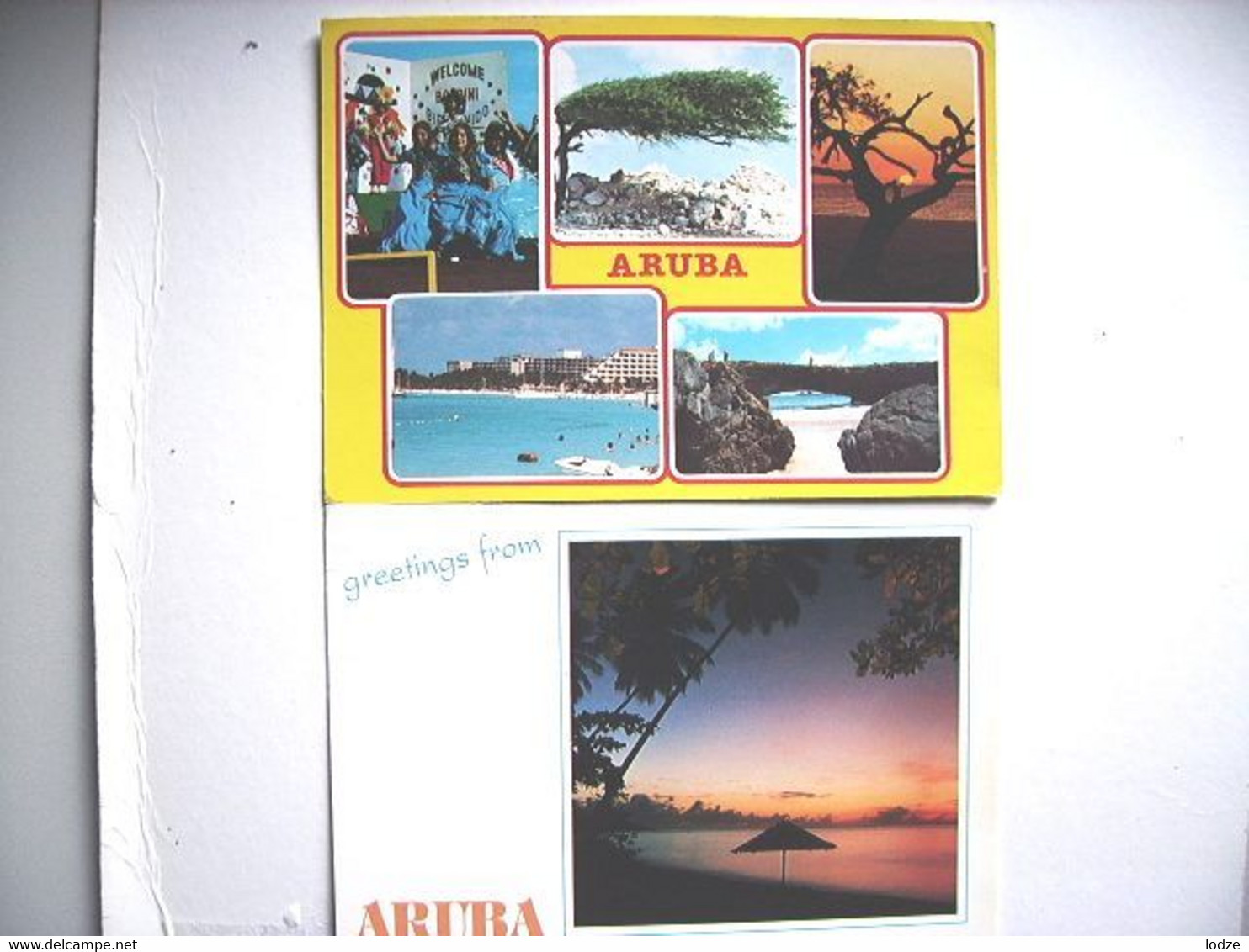 Aruba 2 Postcards (B) - Aruba