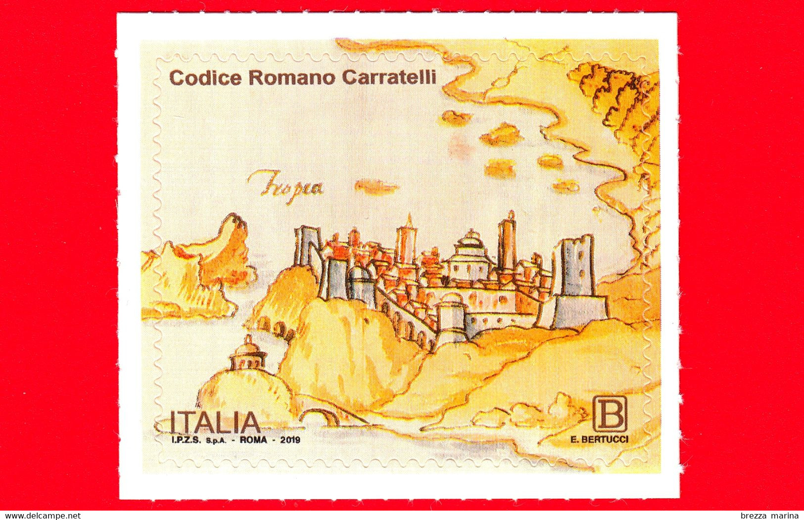 Nuovo - MNH - ITALIA - 2019 - Codice Romano Carratelli – Fortificazioni - B - 2011-20: Ungebraucht