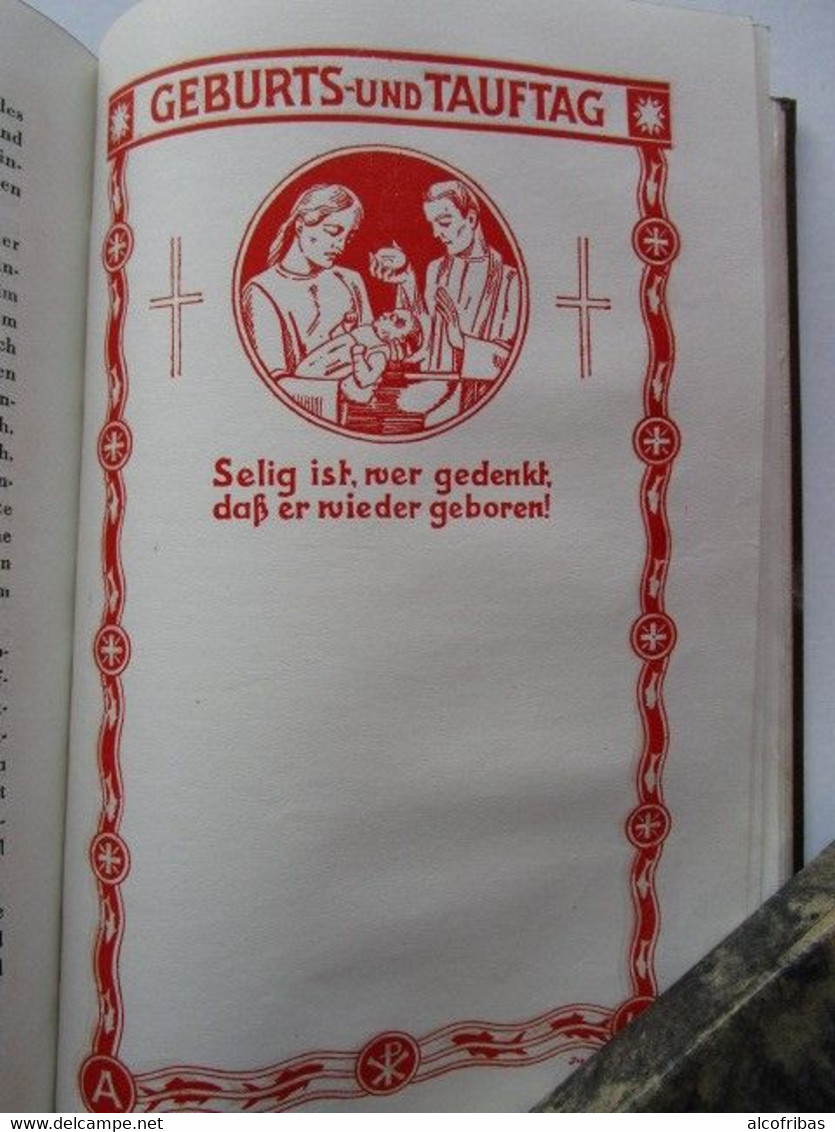 Livre De La Famille Chretienne Buch Der Christlichen Familie 1947 Illustrateur René Kuder - Christianisme
