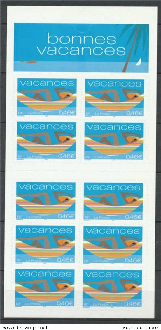 Vacances. Carnets Commémoratifs YC3494A - Conmemorativos