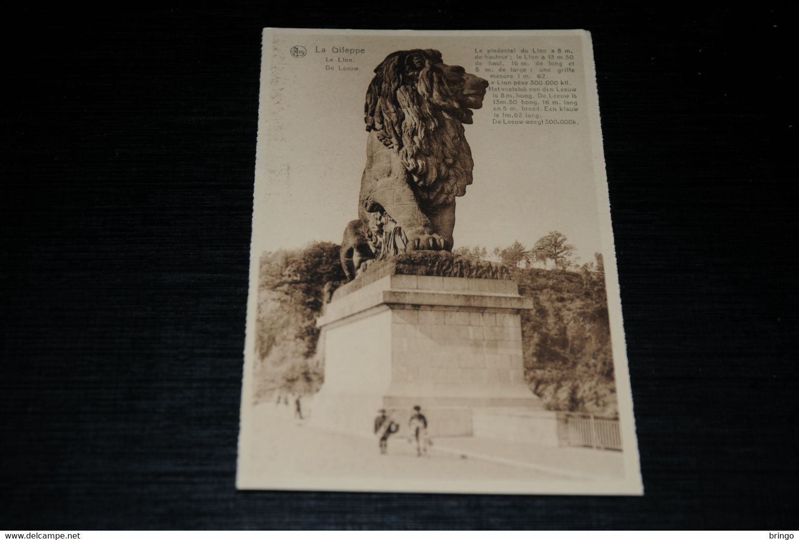 20754-                  LA GILEPPE, LE LION / ANIMEE - Gileppe (Dam)