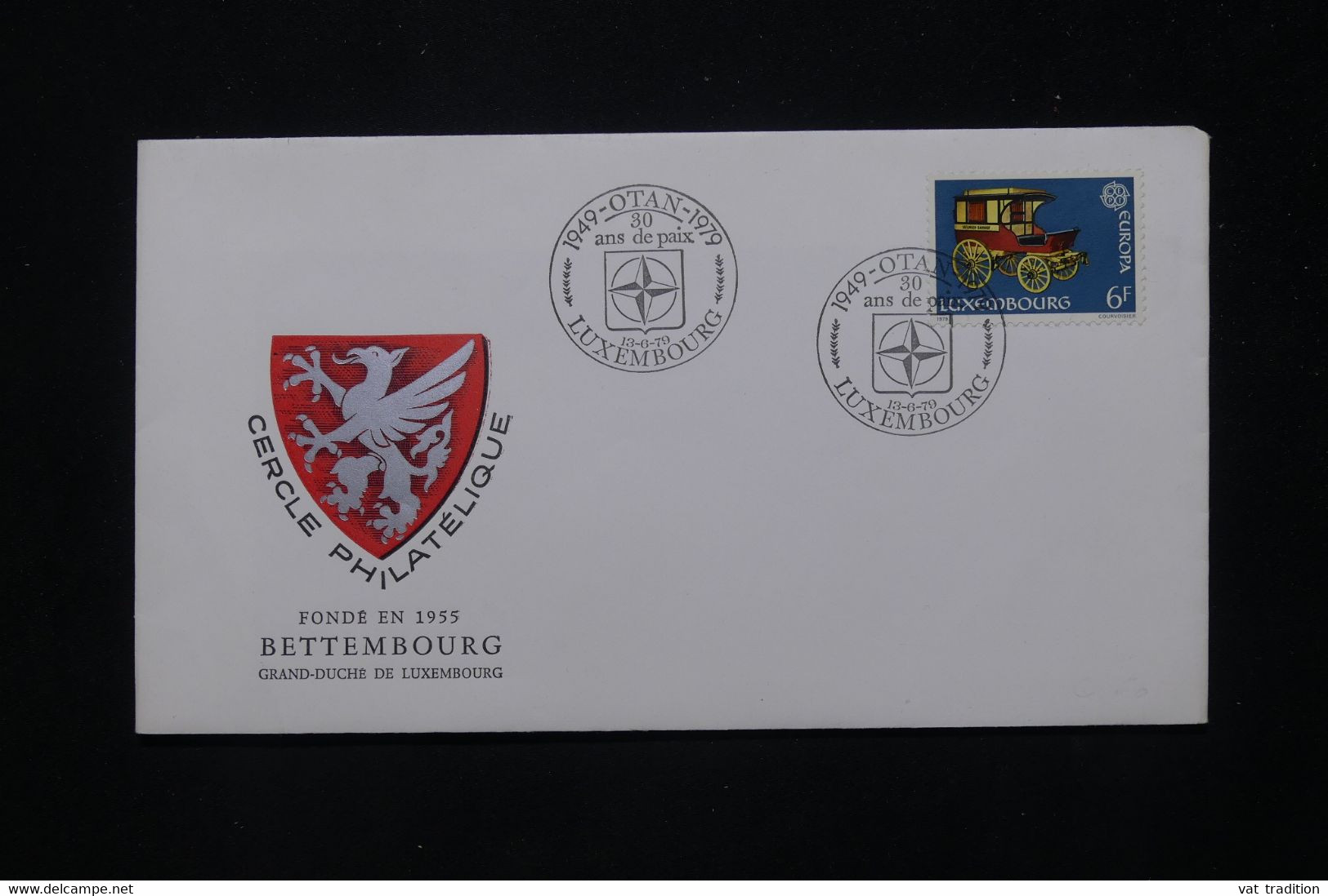 LUXEMBOURG - Enveloppe Commémorative En 1979 Sur L 'Otan - L 79784 - Storia Postale