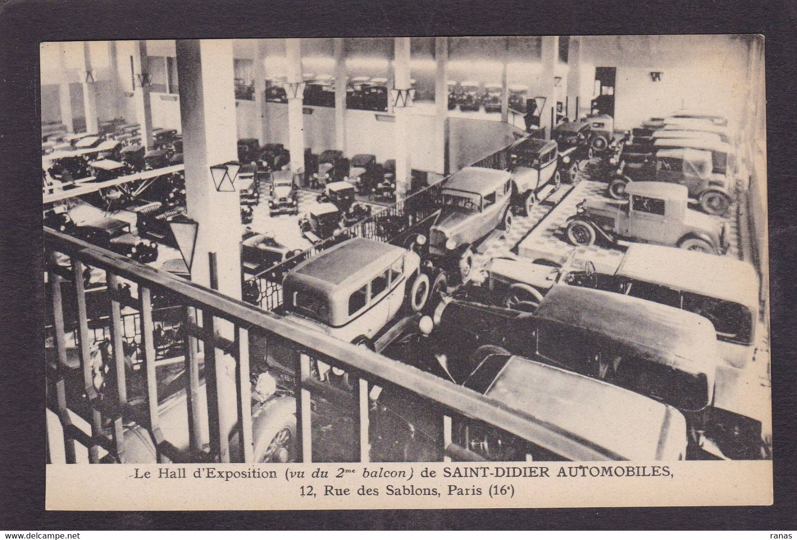 CPA [75] Paris > Arrondissement 16e Voiture Automobile Publicité Saint Didier Non Circulé - District 16