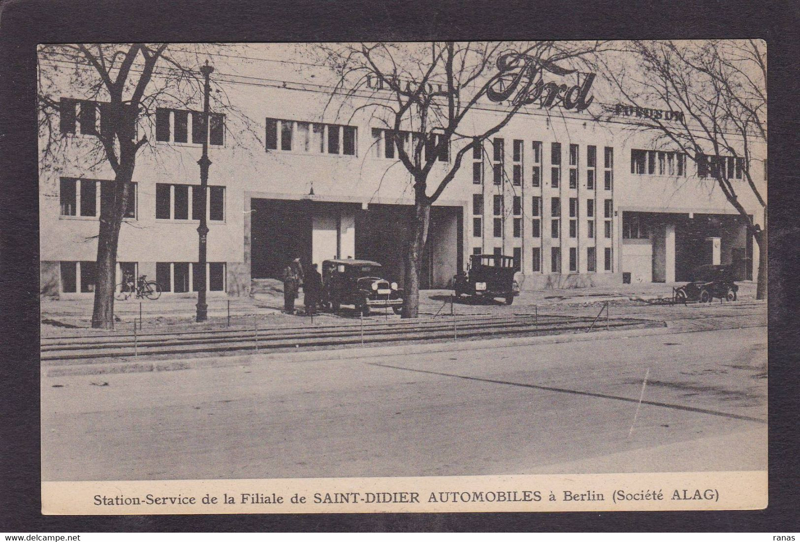 CPA [75] Paris > Arrondissement 16e Voiture Automobile Publicité Saint Didier Non Circulé BERLIN Allemagne - Distretto: 16