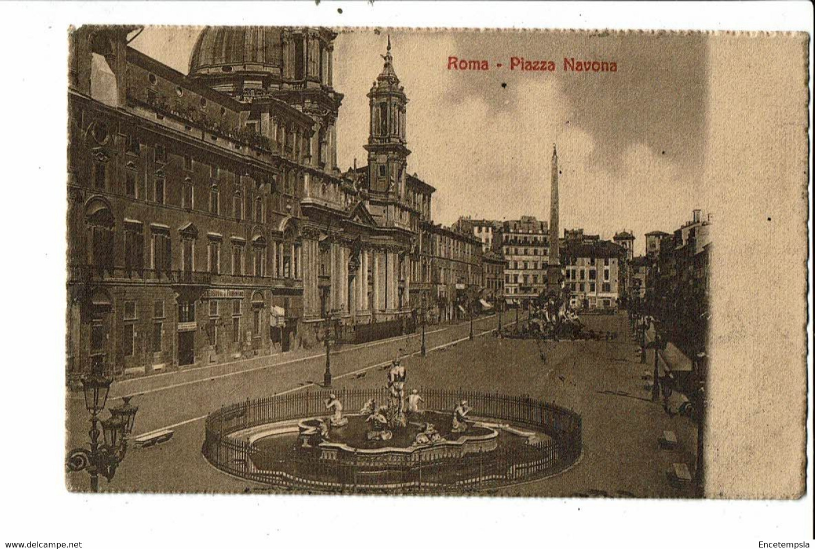 CPA  Carte Postale-Italie-Roma-Piazza Navona-1907- VM24459br - Places