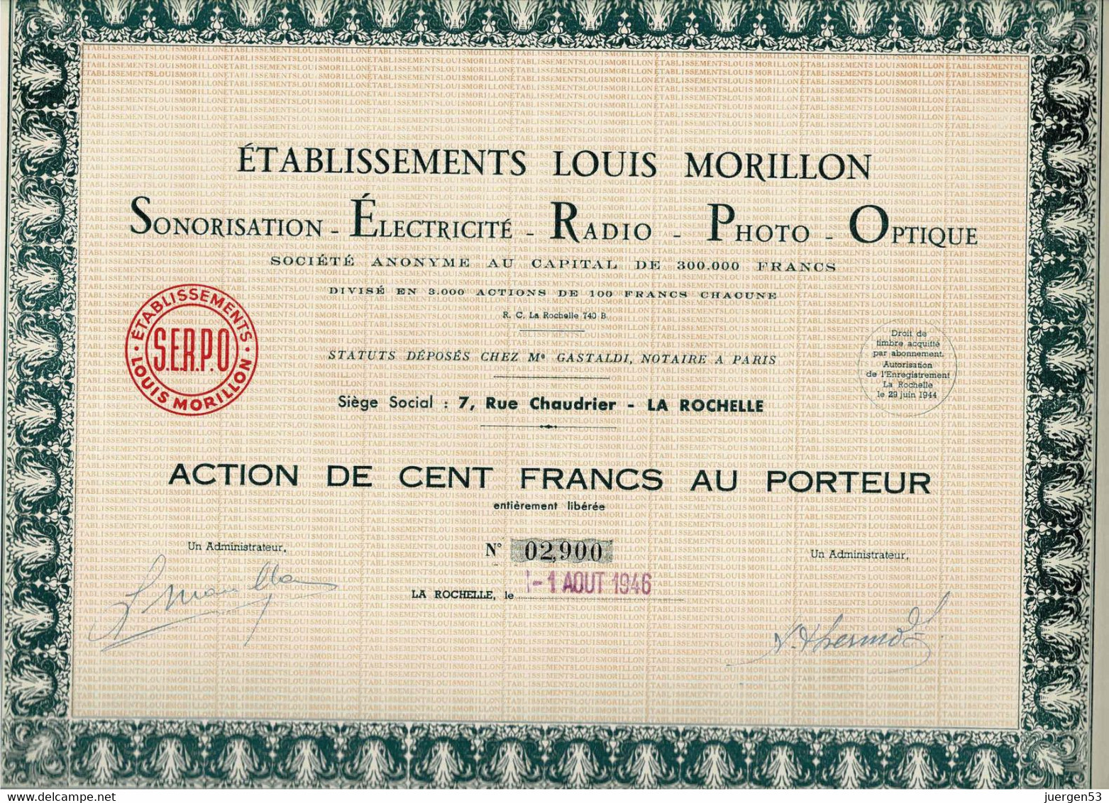 Éts. Louis Morillon - M - O