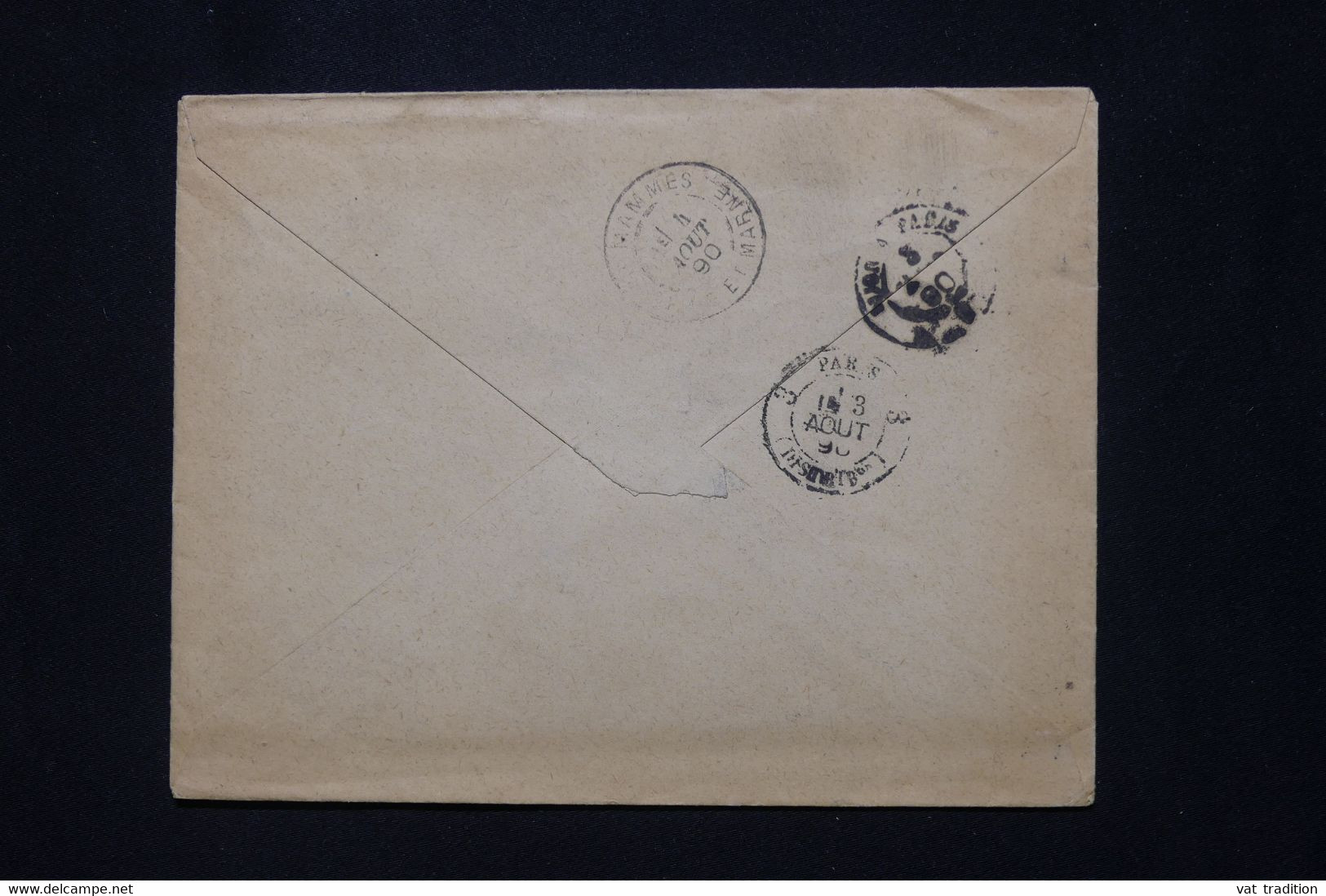 ESPAGNE - Enveloppe De Madrid Pour La France En 1890 - L 79823 - Briefe U. Dokumente
