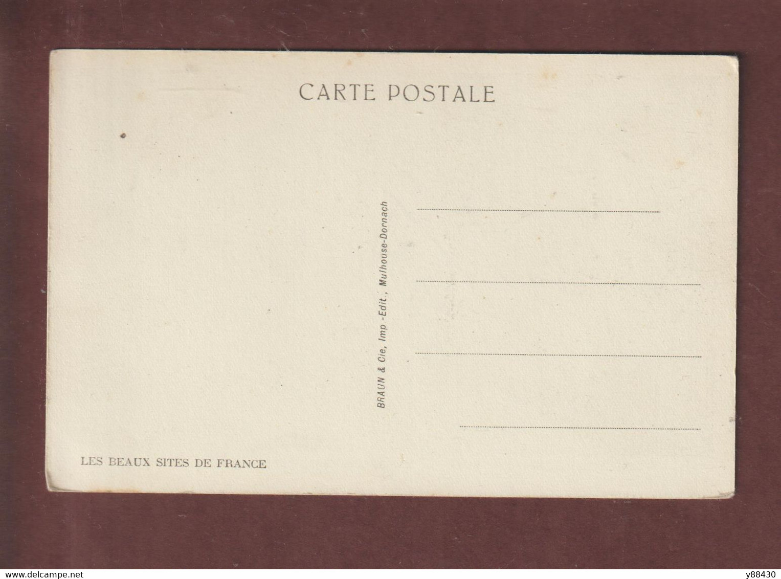 CPA - FRESSE SUR MOSELLE - Carte Neuve . N° 3504 - La Basse Des Rupt En Hiver  - Scannes Face & Dos - Fresse Sur Moselle