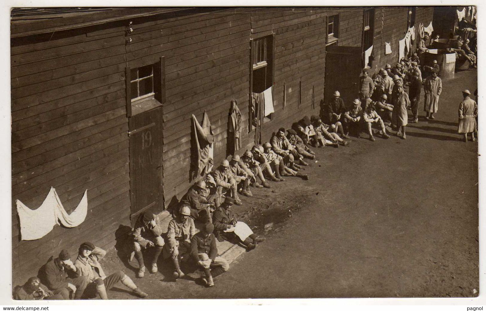 Militaria : Camp De Prisonnier 14-18 : Gefangenen.Lager 2 Münster : ( Carte Photo) - Altri & Non Classificati