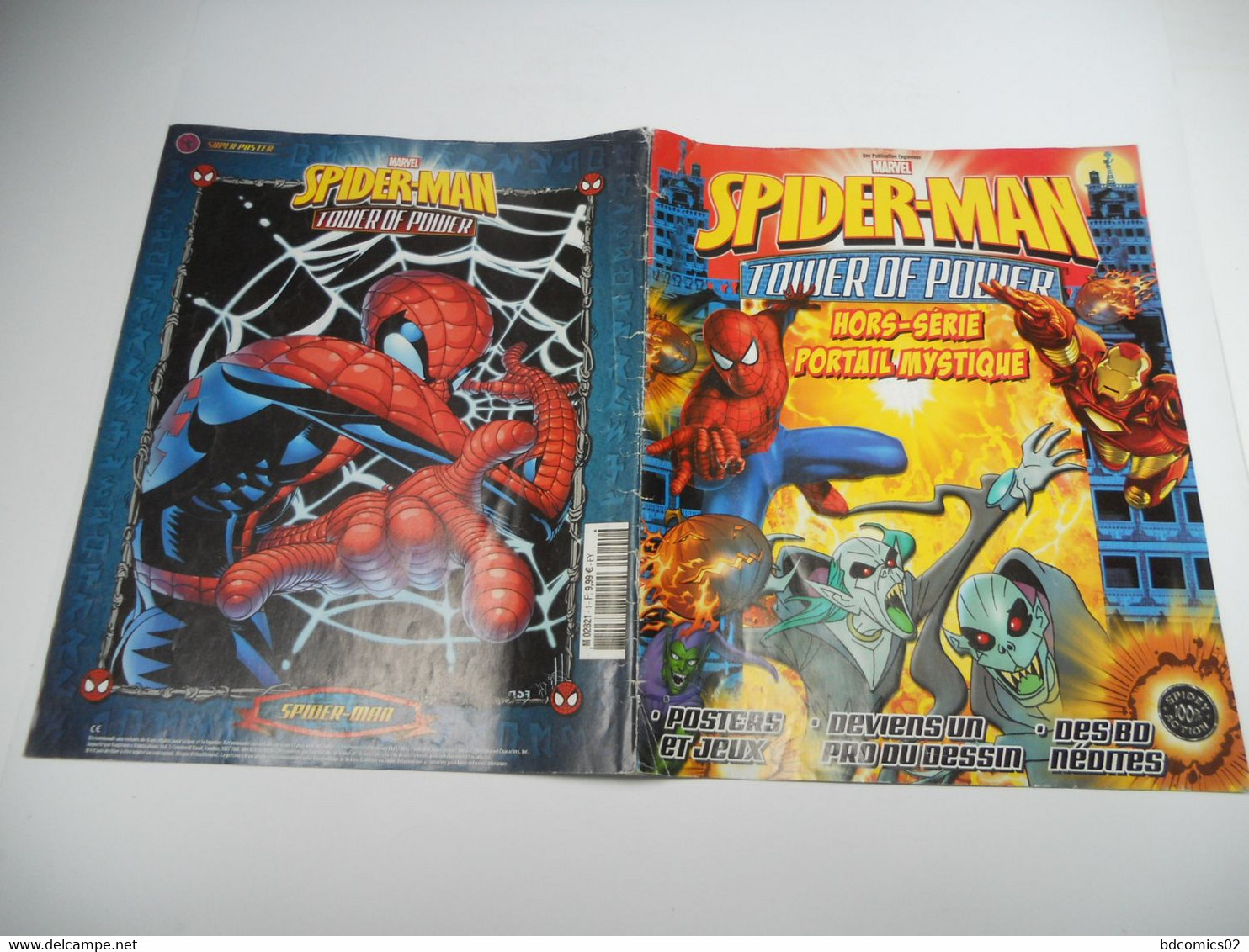 Spiderman Tower Of Power HORS SERIE PORTAIL MYSTIQUE Fascicule  Seul MARVEL - Spiderman