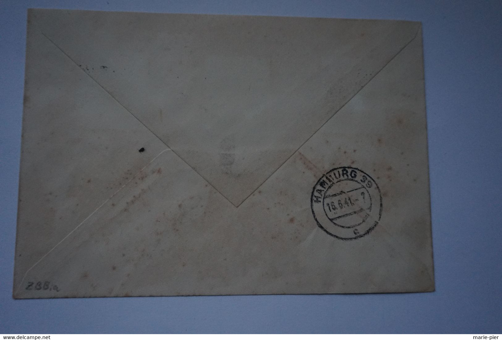 Enveloppe Luxembourg 1941, Oblitération Occupation Allemande - Franking Machines (EMA)