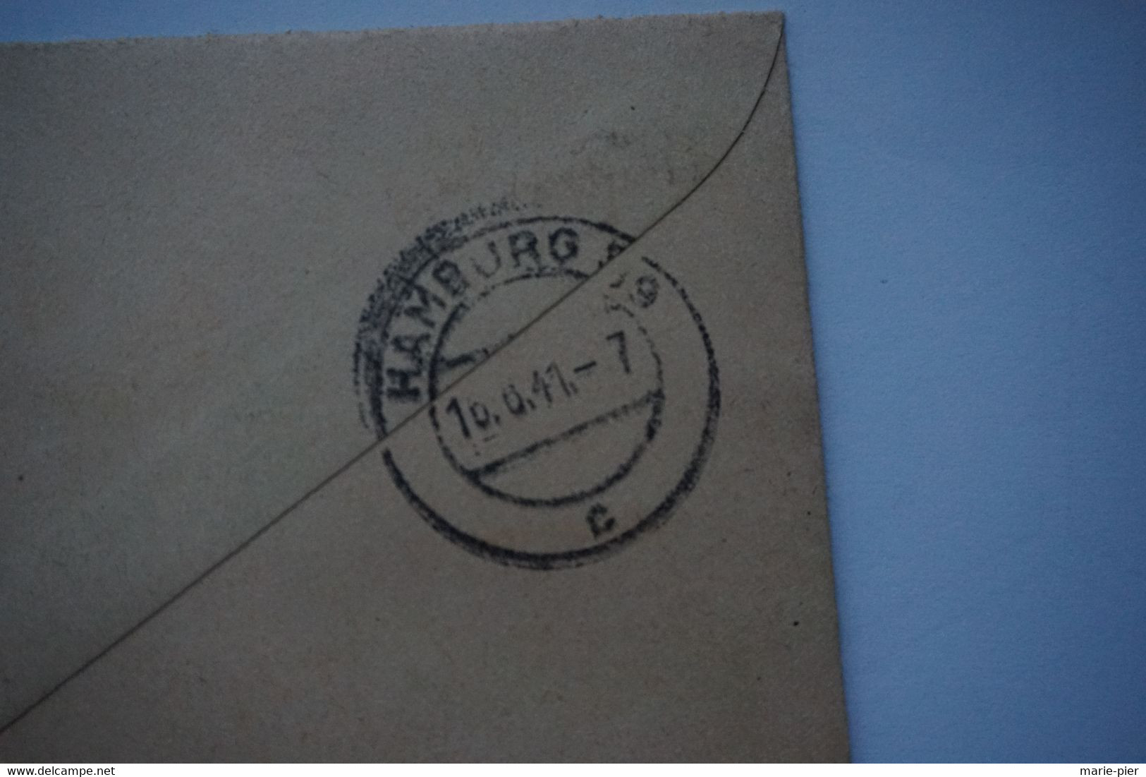 Enveloppe Luxembourg 1941, Oblitération Occupation Allemande - Maschinenstempel (EMA)