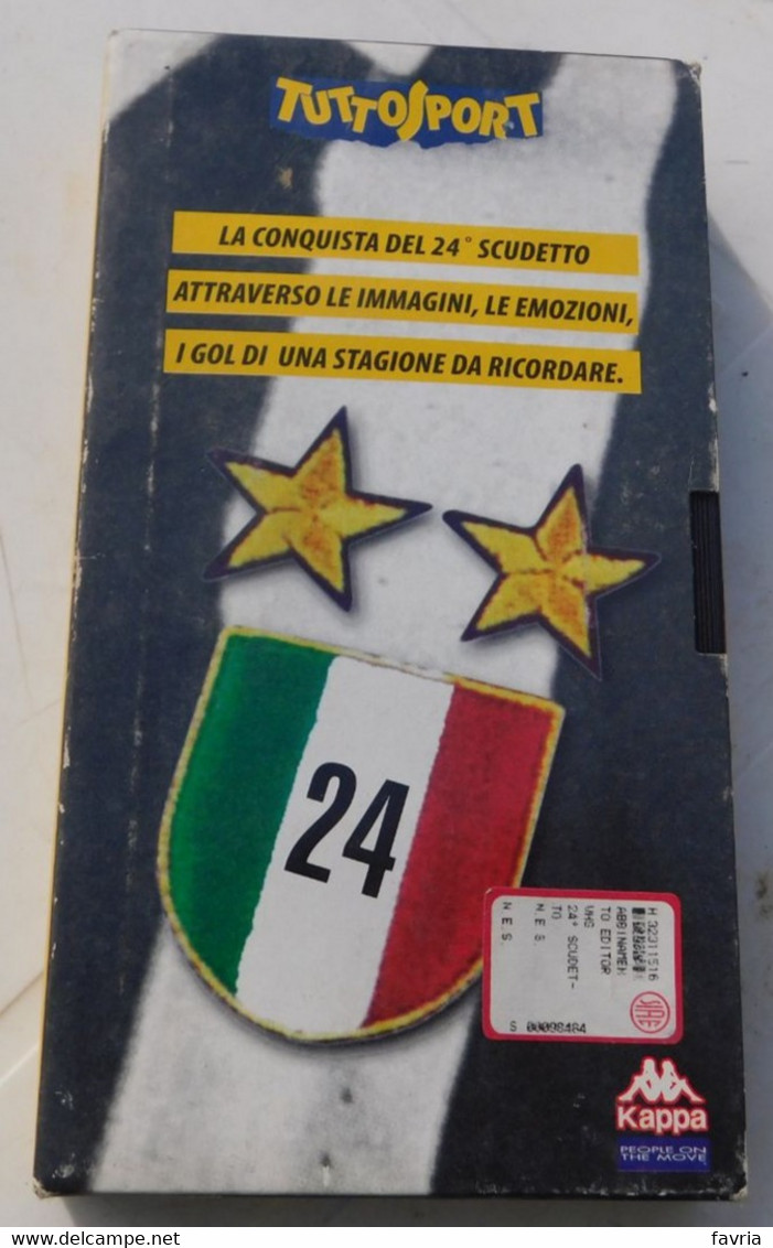 VHS -24 Scudetto Juventus # Tuttosport 1997 - Sports